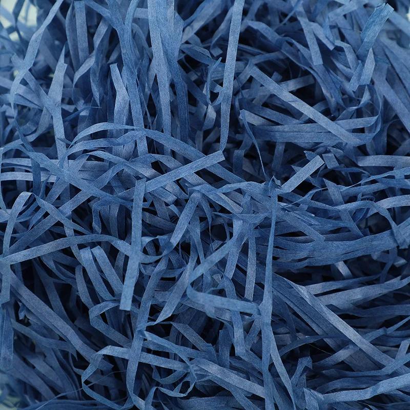 100/200g Colorful Raffia Shredded Paper Candy Boxes DIY Gift Box Filling Material Tissue Party Gift Packaging Filler Decor