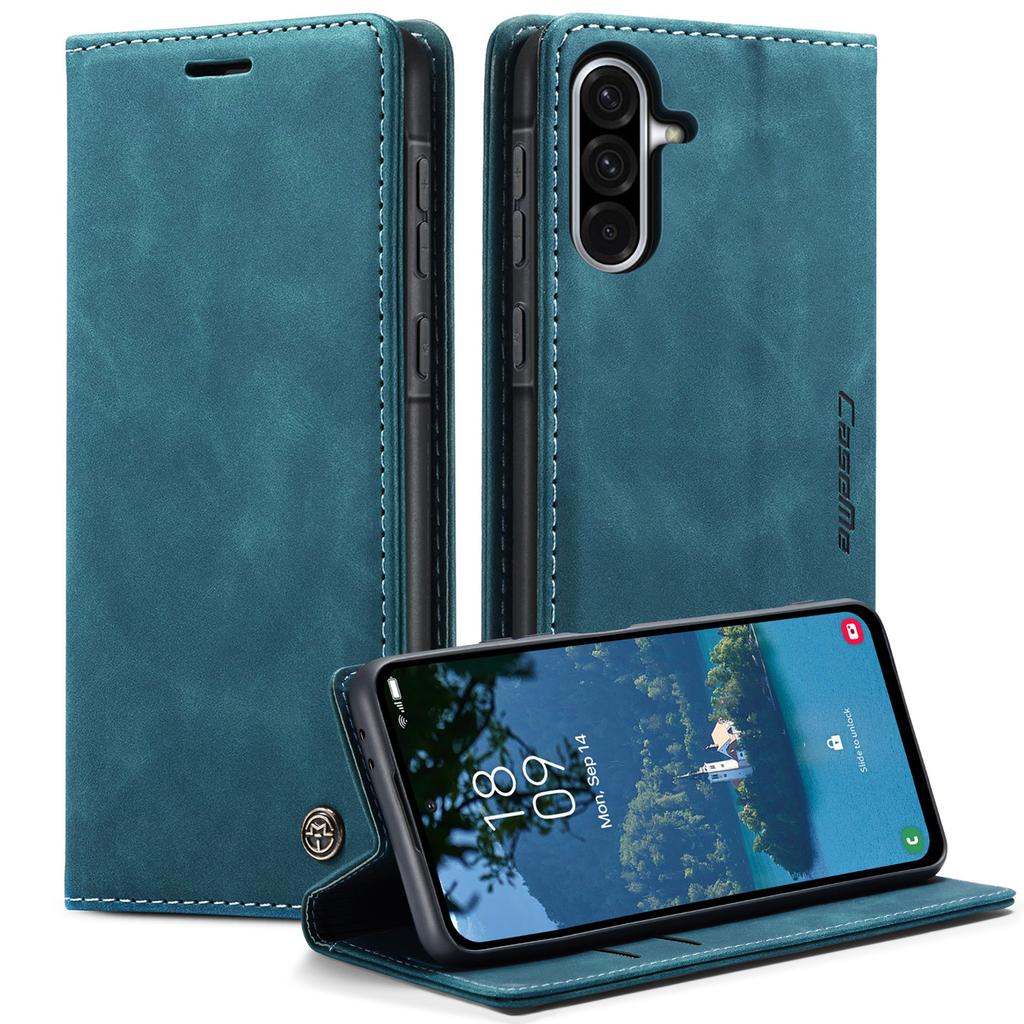 For Samsung Galaxy A36 5G Case CASEME 013 Series Card Holder Stand Leather Phone Cover