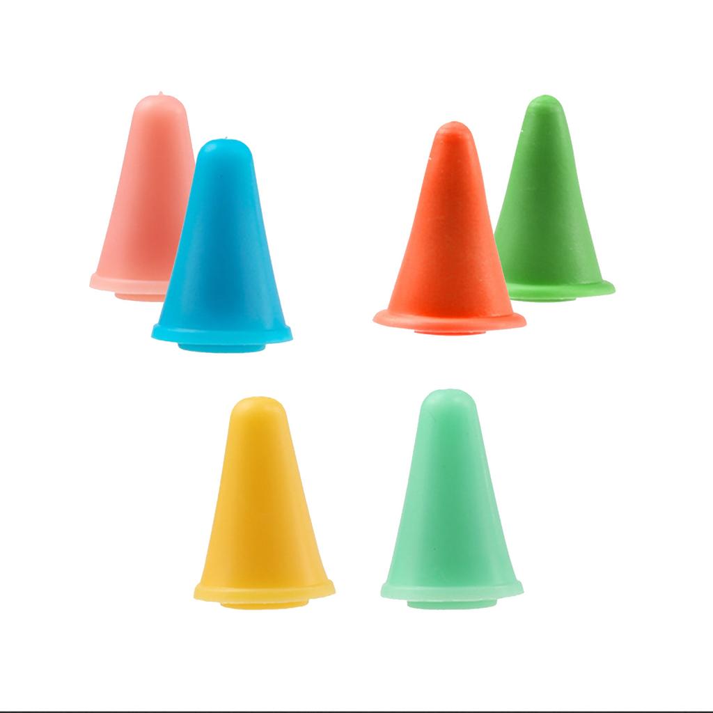 20Pcs Cute Knitting Needle Point Protectors Colorful Knitting Needle Point Protectors Needle Tip Stoppers Cap Holder