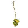 Frog Garden Statue Resin Cute Cartoon Animal Tree Hanging Garden Decor for Yard Porch Windowsill