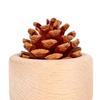 yangyizhi Wood Pinecone Passive Diffuser, Essential Oil Diffuser for Small Spaces, Aromatherapy Home Office Bedroom Car