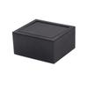 Plastic Jewelry Display for Case Black Flip Cover Rotating Cufflinks Box Packaging Gift Box Jewelry Organizer Easy To Ca
