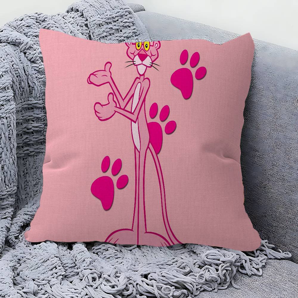 P-Pink P-PantherS Kissenbezug Kissenhülle Polsterung Sofa Überwurf Kissen Heimdeko Kissenbezug