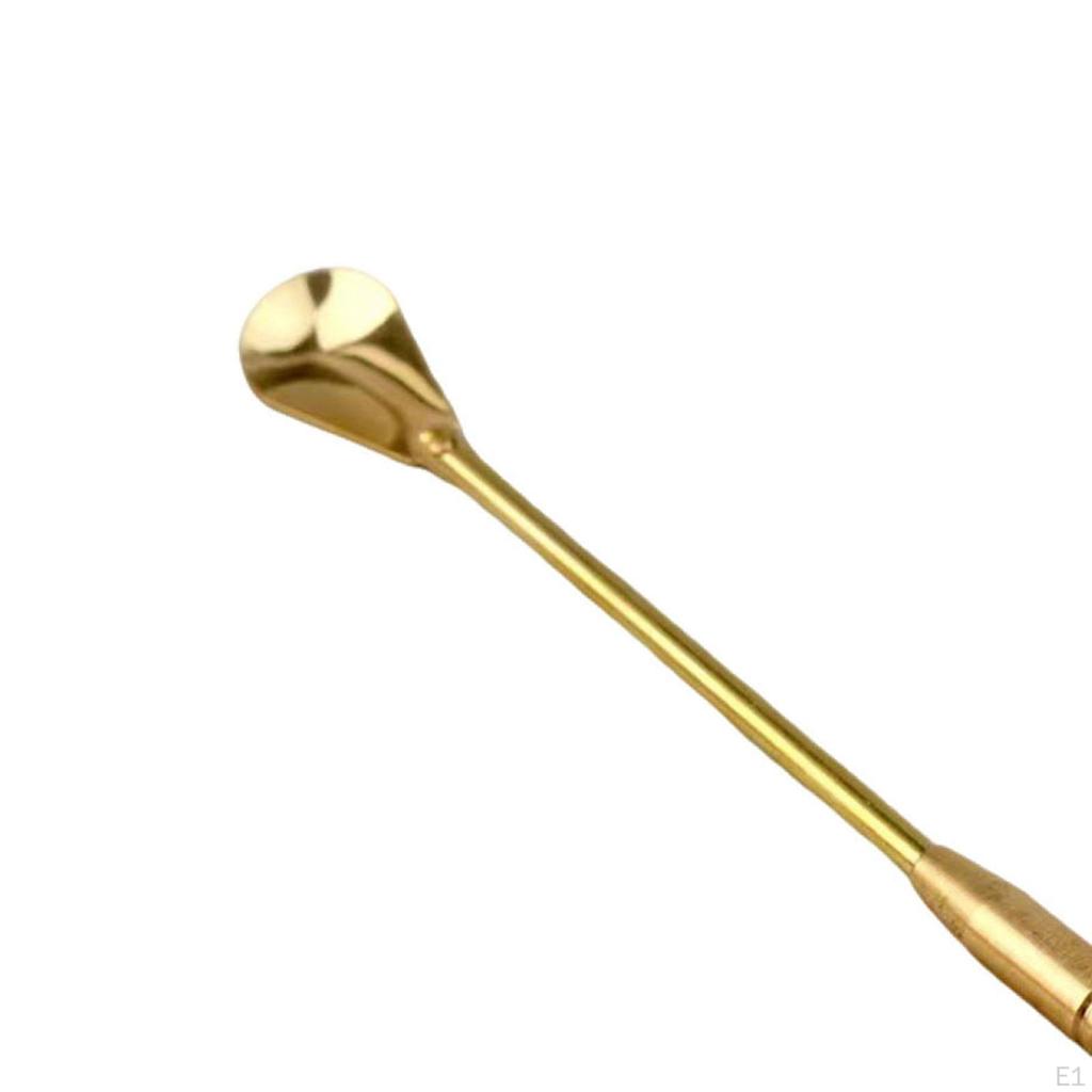 Brass Spoon for ,DIY Accessories Equipment Decorative Room Meditation Festivals