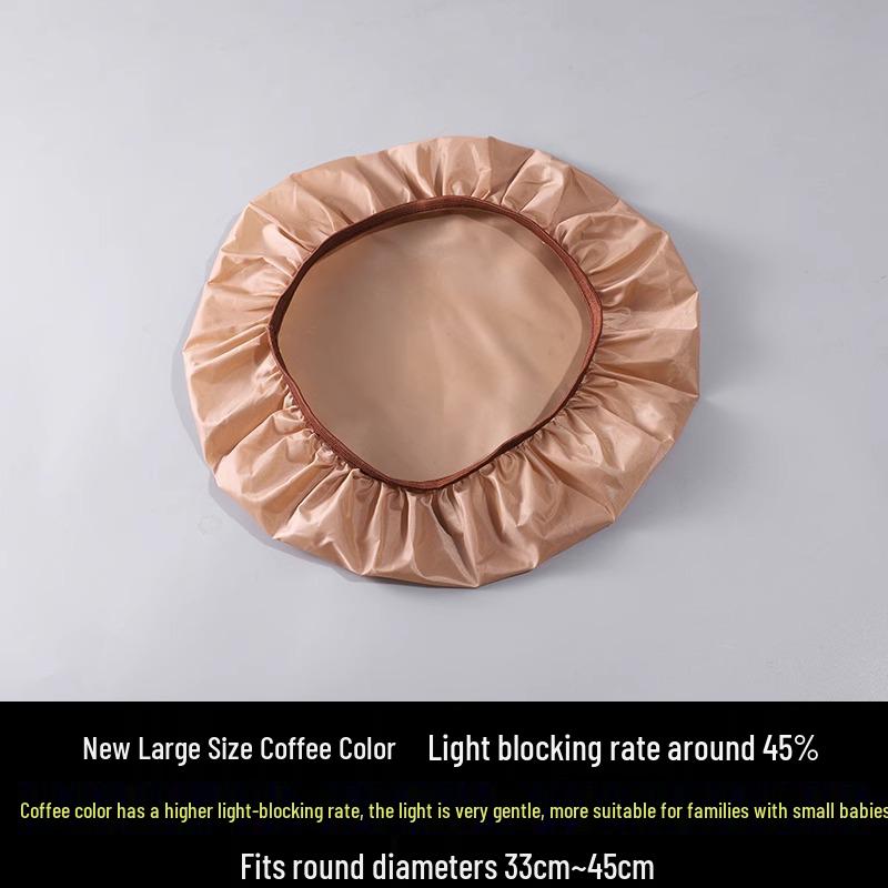 Anti-Glare Lampshade for Table and Ceiling Lamps - Parchment Film Shell Cover Lighting Accessory
