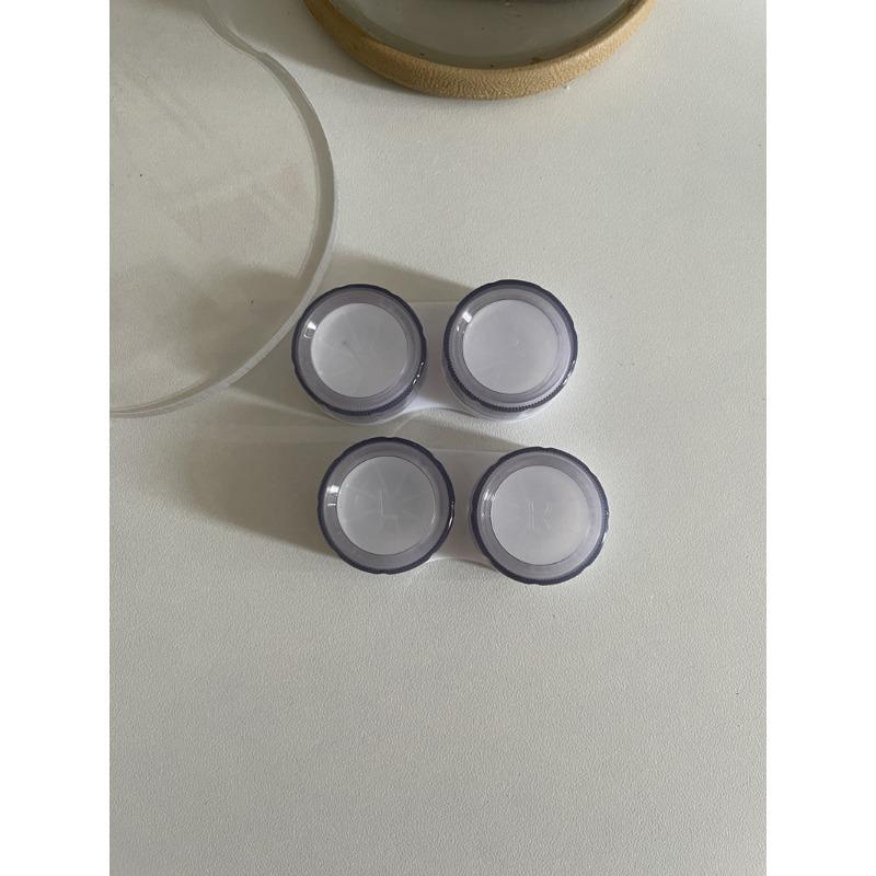 1PC Cream Colour Contact Lenses Box Travel Holder Container Soaking Contact Lens Box Mini Contact Lenses Case Accessorie