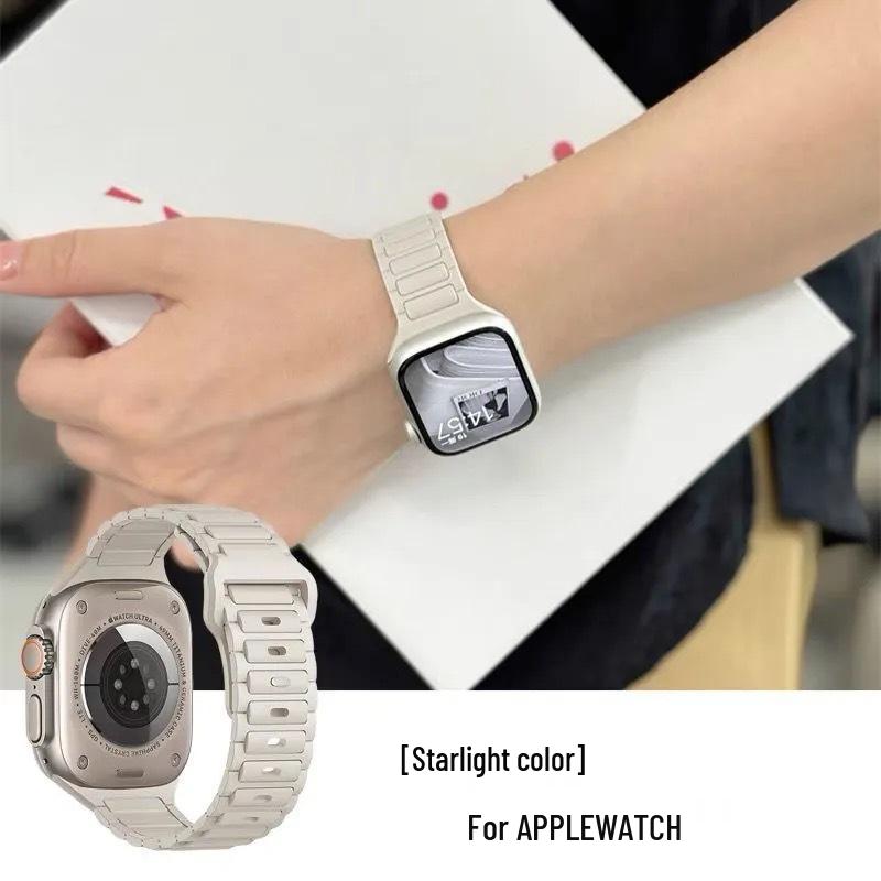 Schlanke Silikon-Sportarmbänder für Apple Watch S10/iWatch9