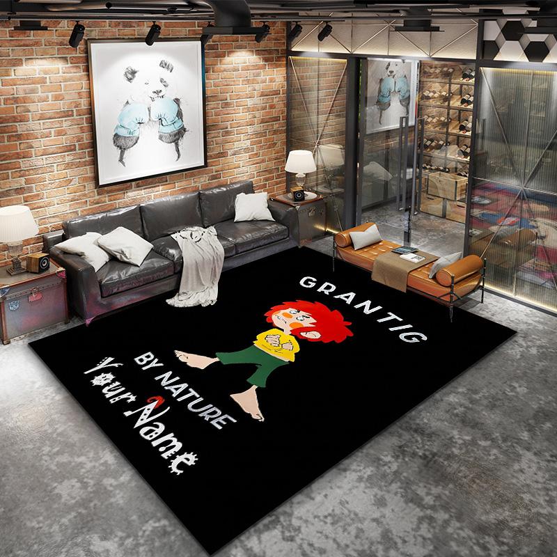 Adventure Hairland Custom Name Carpet Rug For Living Room Bedroom Home Sofa Decoration Kids Play Nonslip Floor Mat