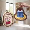 Thickened Absorbent Kitchen Hand Towel Wall Hanging Multi-Purpose Bathroom Hand Towel Cleaning Cloth for Kitchen