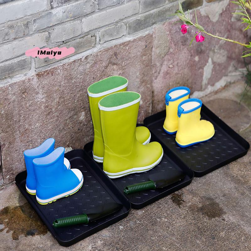 M-1/2/3pcs Boot Tray Heavy Duty Shoe Mat Trays Car Shoes Storage Tray Dog Cat Bowl Mats Multifunctional Under Seat Container Box