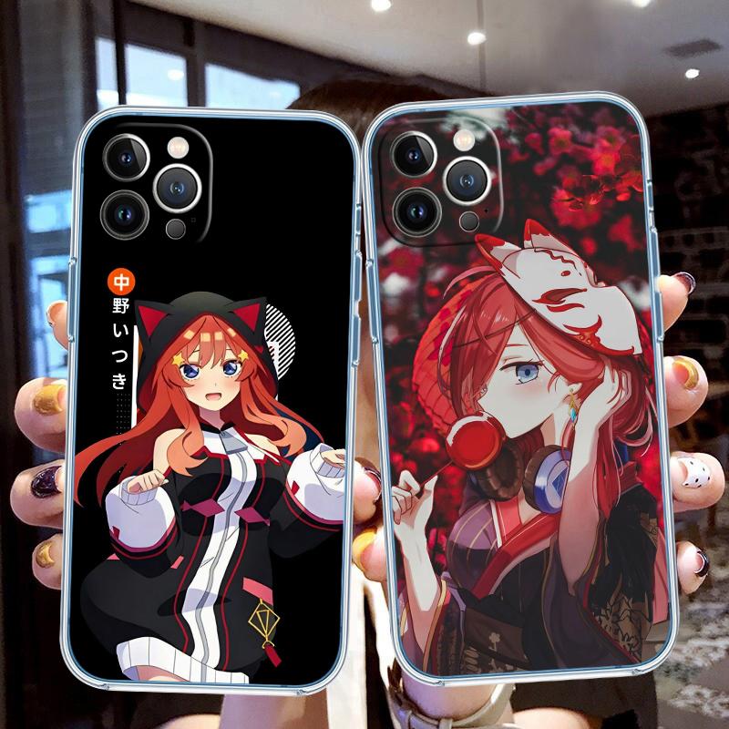 LO62 Miku Nino Itsuki Nakano Case for LG K22 K30 K40 K40S K41 K42 K50 K50S K51 K51S K52 K61 K62 K71 K92 Q60 Q61 V40 V50 V60