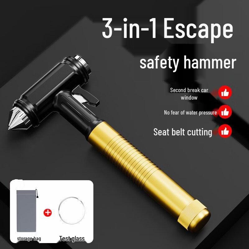 Lieve Multi-Function Car Safety Hammer