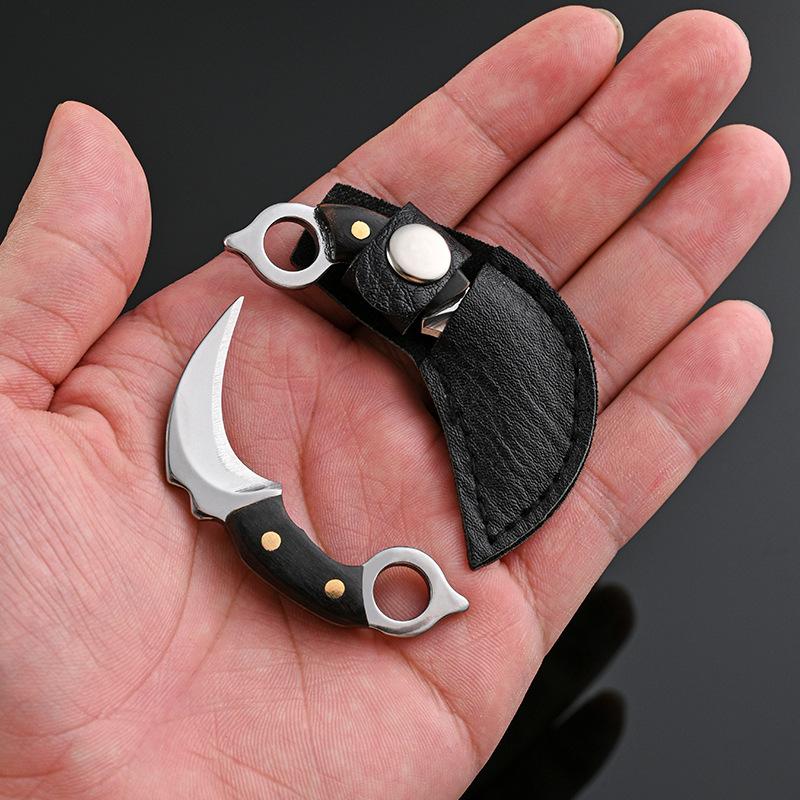 1Pc Keychain, Small Kitchen Knife, Mini Knife, Gift Knife, Courier Knife, Body Knife, Key Knife, Non-folding Knife, Pendant Accessories.