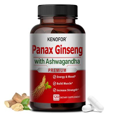 Korean Red Ginseng Capsules, Maca, 120 Capsules