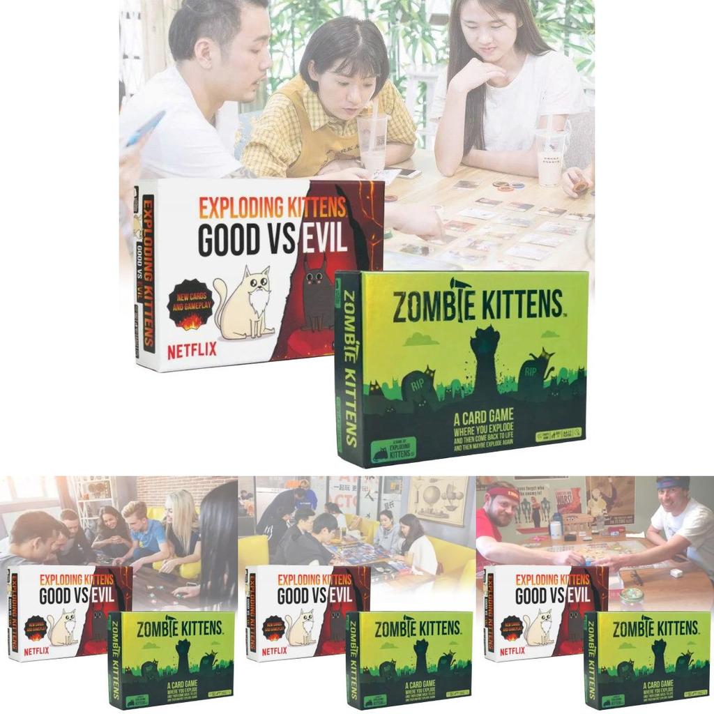 Barking Kittens Exploding Fun And Unique Tabletop Game For Family Gatherings And Parties