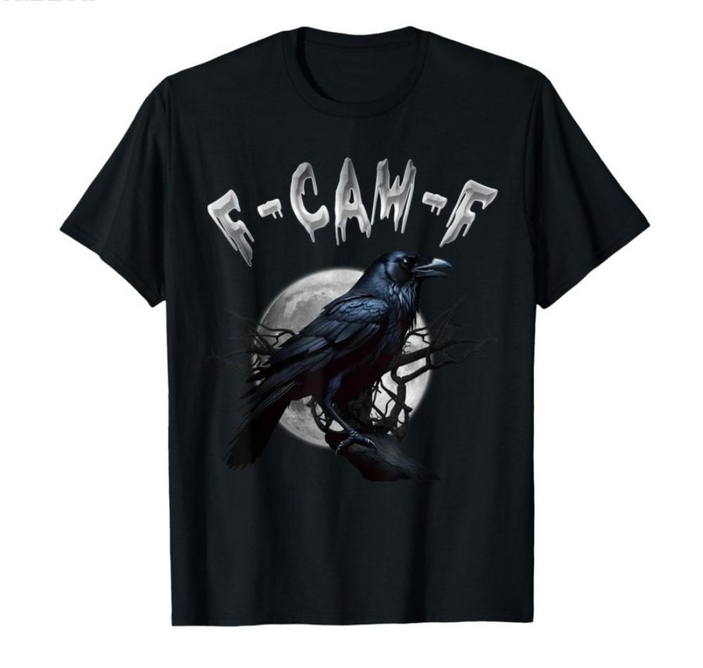 Funny F-Caw-F Chicken Crow T-Shirt Men Funny Cartoon Tee Shirt T-Shirts Men Women Unisex Daily Daily Fitness Travel Streetwear