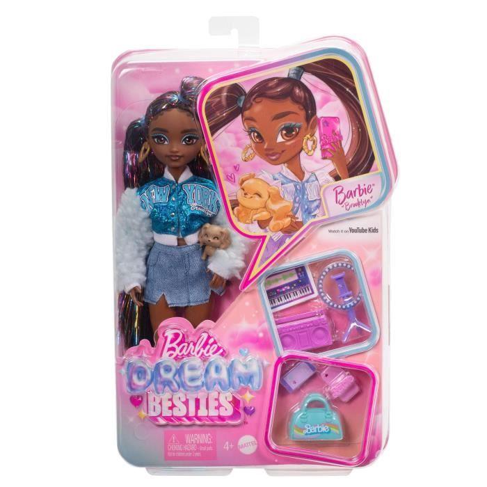 BARBIE équipe de Rêve « Brooklyn »-Poupée et 8 accessoires - Barbie - HYC22