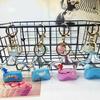 Eye Catching Pentagrams Keychain with Cartoon Animals Star Shaped Bag Pendant Accessories Fashionable Key Decoration
