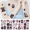 Cross-border Gothic Cartoon Kids' Waterproof Halloween Face Tattoos
