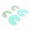 1 Pair Breast Gel Pads Reusable Hot Cold Compress Breast Nursing Ice Pack for Breastfeeding Green