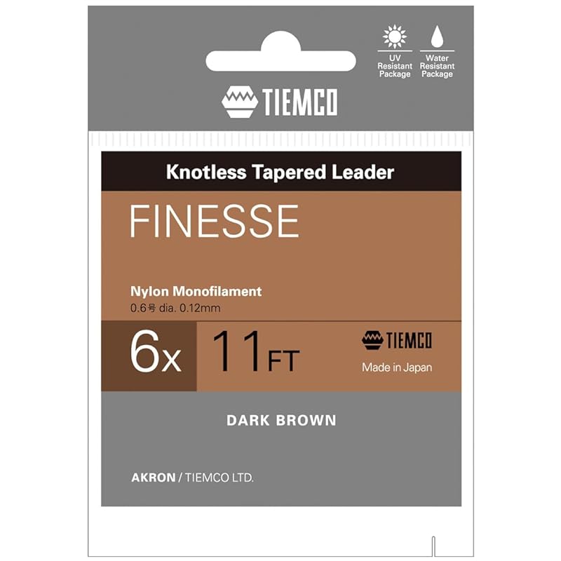 TIEMCO Finesse Leader 11FT 6X