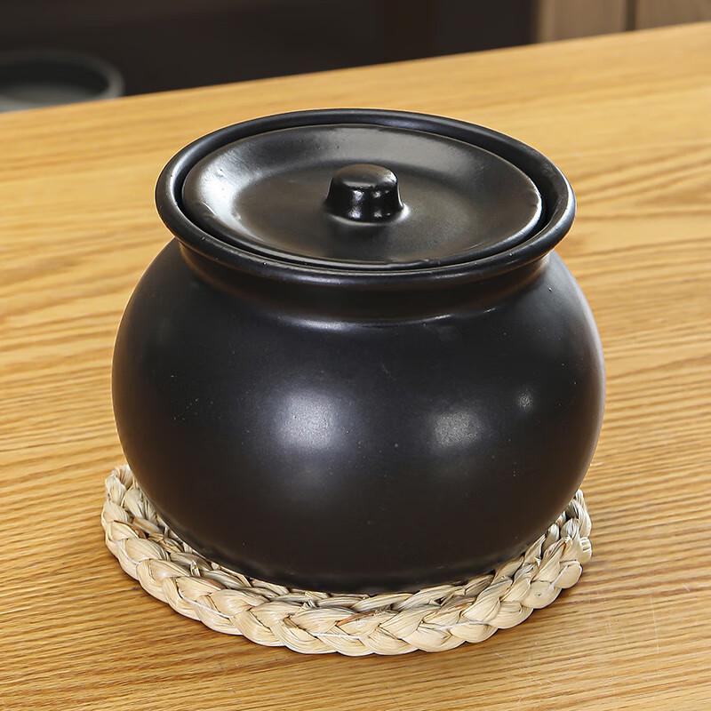 

GOWKE 1.3L Ceramic Stew Pot with Lid