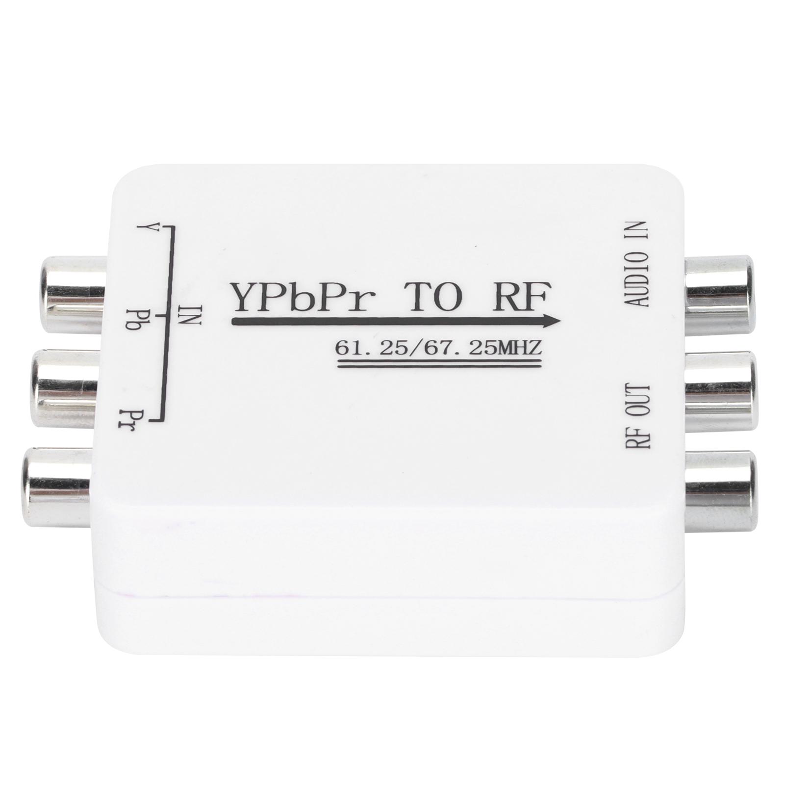 

o Signal Adapter Mini YPbPr to RF Single Wire Transmission Converter for Long Distance Single