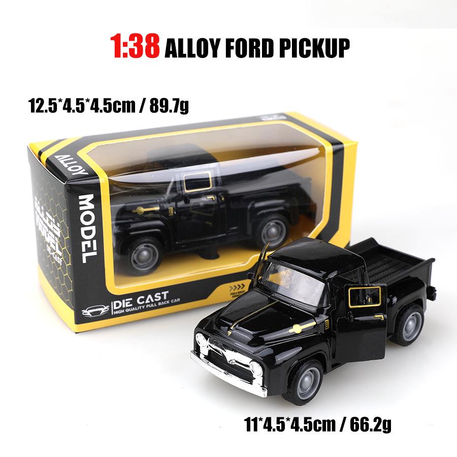 Norson 1:38 Classic Retro Vintage Pickup Truck Alloy Toy Car for Children