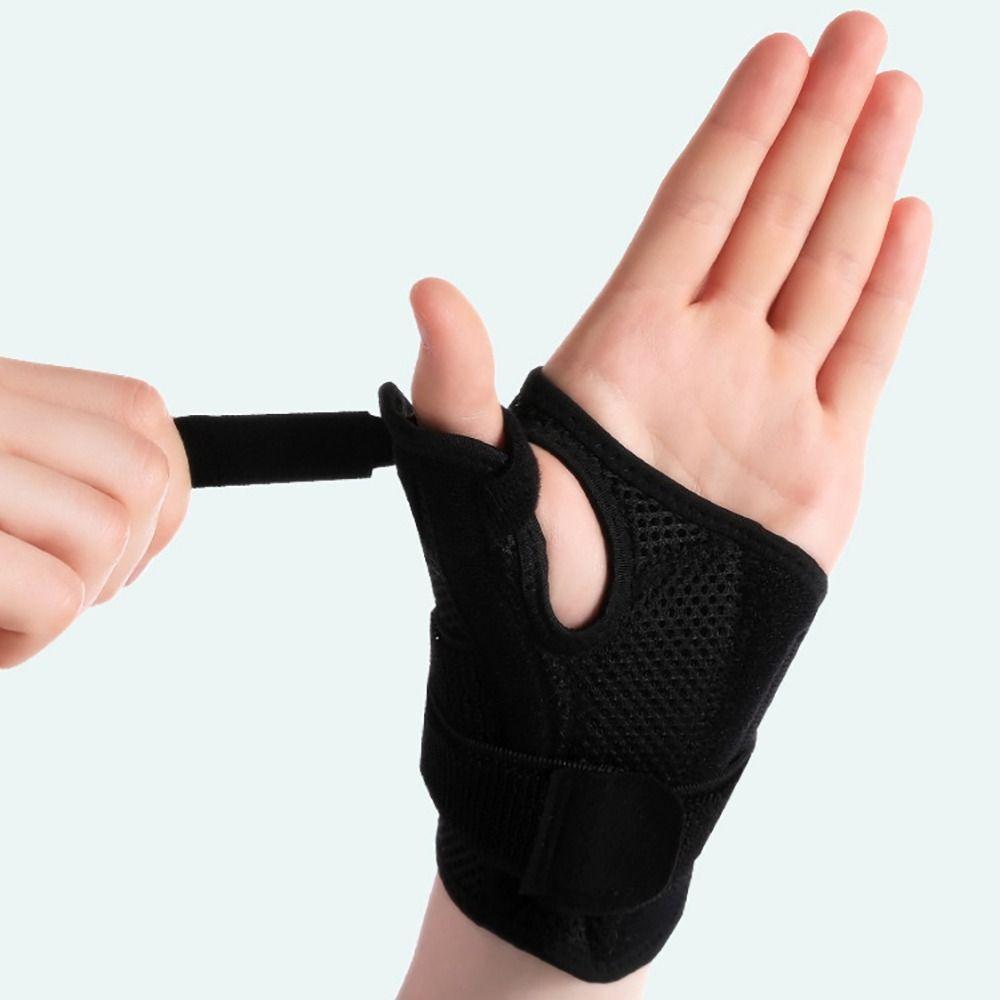 1 Pezzo Supporto per Pollice Tutore per Polso e Pollice Adatto per Mano Destra e Sinistra Protezione Polso Tutore Flessibile Traspirante per Pollice