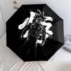 Dragon Ball Figures  pattern, automatic folding umbrella, portable and foldable design, 8 ribs, a Christmas or birthday gift.