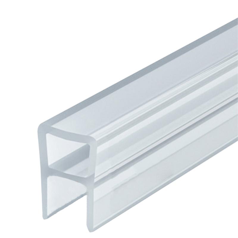 Practical Silicone Shower Door Seal Strips Ensures Dry Floor by Prevention Water Leakage Home and Hotel Bathrooms