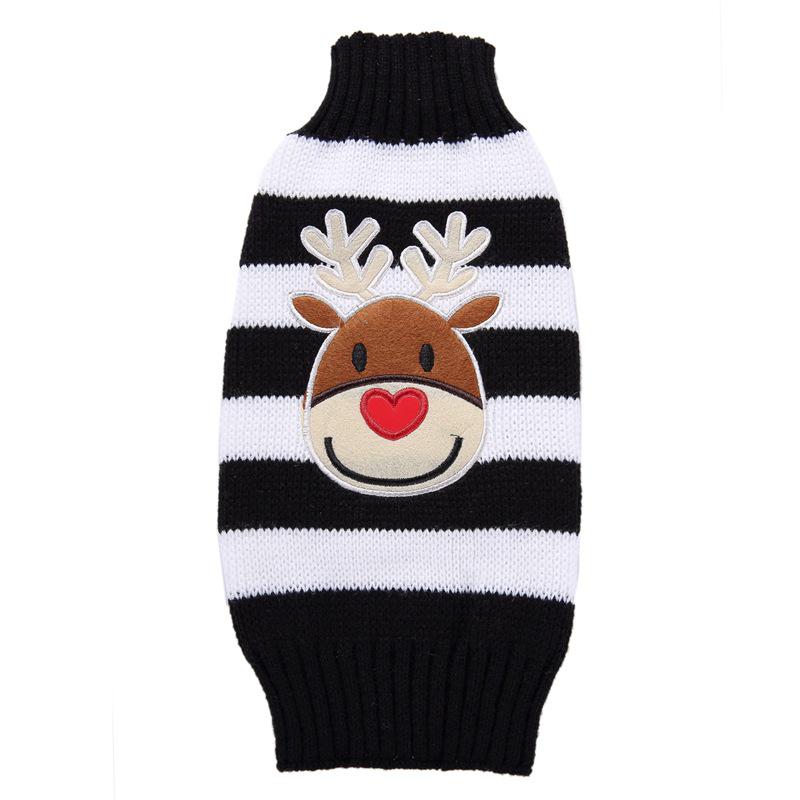 Christmas Pet Dog Clothes For Small Large Dogs Xmas Puppy Big Dog Sweater For French Bulldog Yorkies Dogs Pets Clothing Pullover