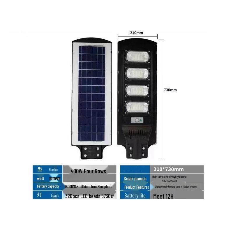 Nufeng Solar Motion Sensor Street Light