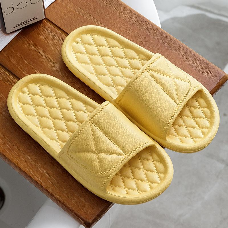 Summer women's eva slippers household indoor and outdoor non-slip bathroom thick bottom home deodorant sandals men