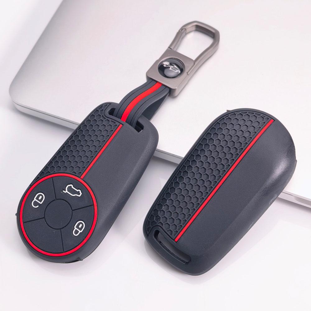Key Cover for Haval H6 All with Keychain Protective Accessory Key Fob Protection Replacement Daily Use Car Remote Cover Key Shell Accessory