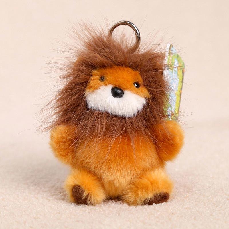 Polar Bear Soft Toy Pendant With Short Plush Material For Bag Decor