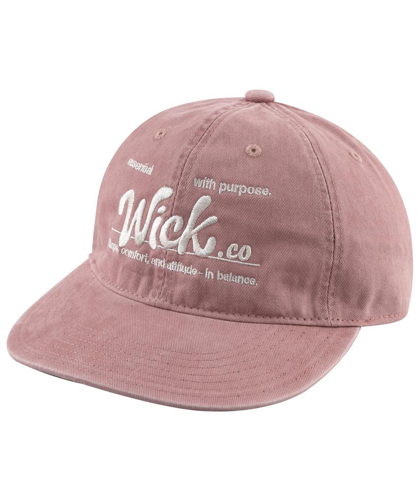Wig Purpose Smoke Wash Flat Cap
