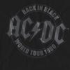 AC/DC Unisex Adult Tour Emblem T-Shirt