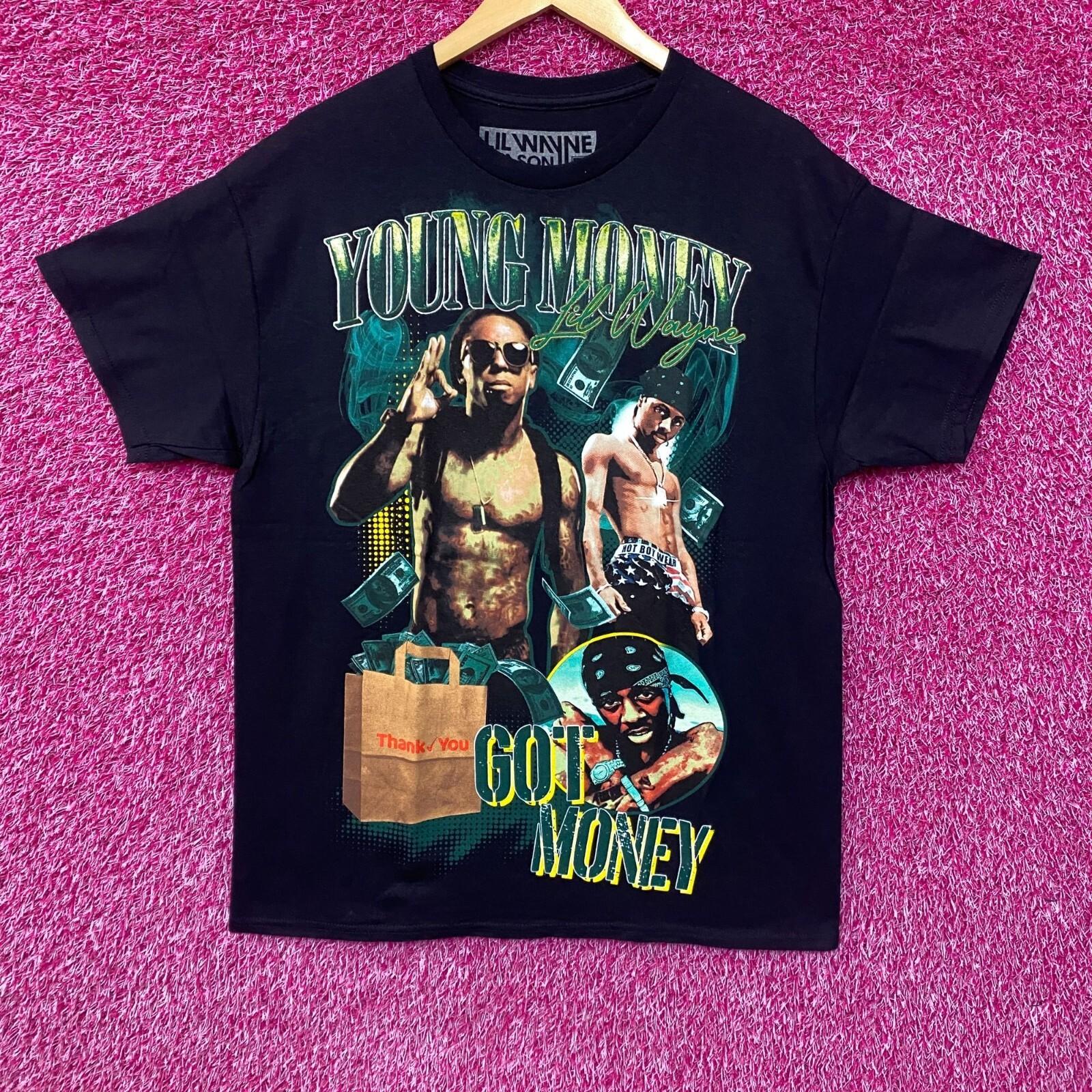 Lil Wayne Young Money Thank You Got Money T-Shirt Large L