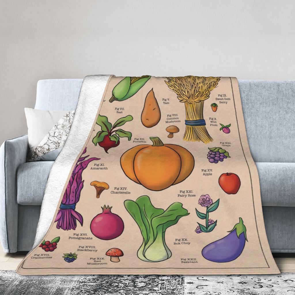 Stardew Valley Greenhouse Flannel Blankets Winter  Soft Throw Blanket for Kids Adult Couch Chair Aesthetic Bedspread Sofa Cover