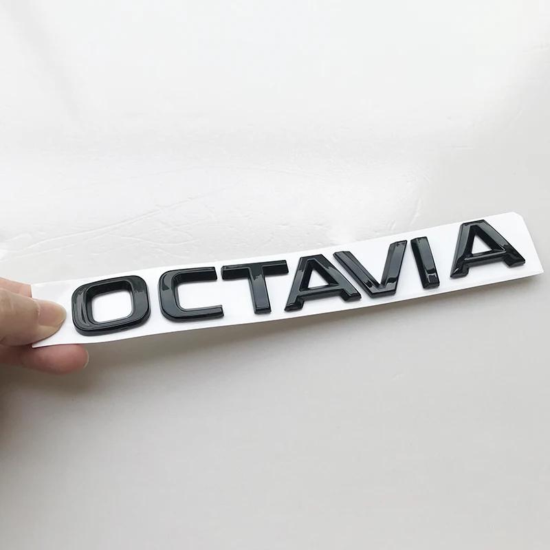 swpzb8 Glossy Black Letters ABS Car Emblem for SUPERB OCTAVIA FABIA KAMIQ KAROQ KODIAQ RAPID YETI 4x4 Trunk Nameplate Logo Sticker