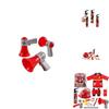 Cross-border Pretend Play Toy Set Firefighter Roleplay Kit For Children