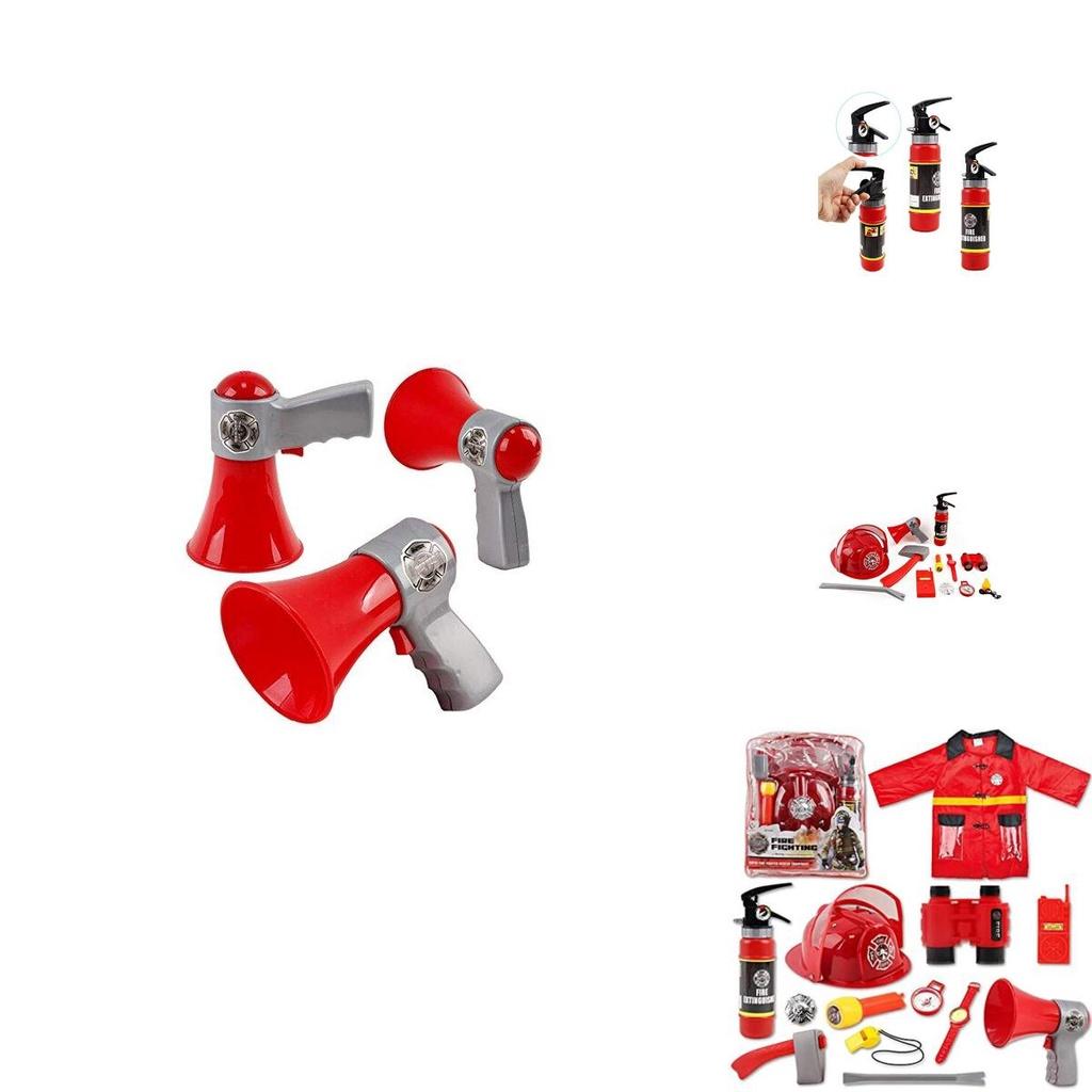 Cross-border Pretend Play Toy Set Firefighter Roleplay Kit For Children