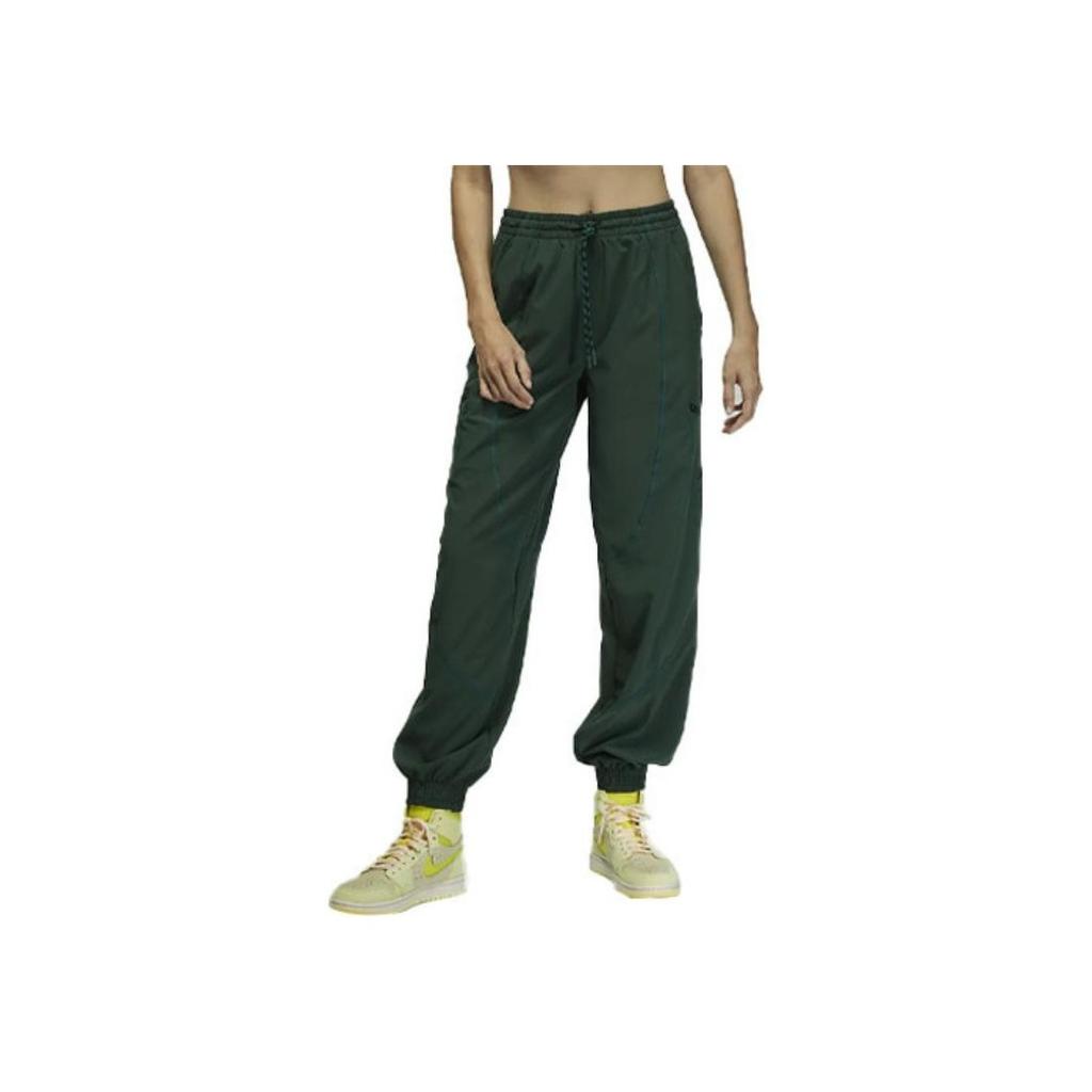 Jordan Sport Drawstring Joggers Women Bottoms Dark-Green FB4660-316