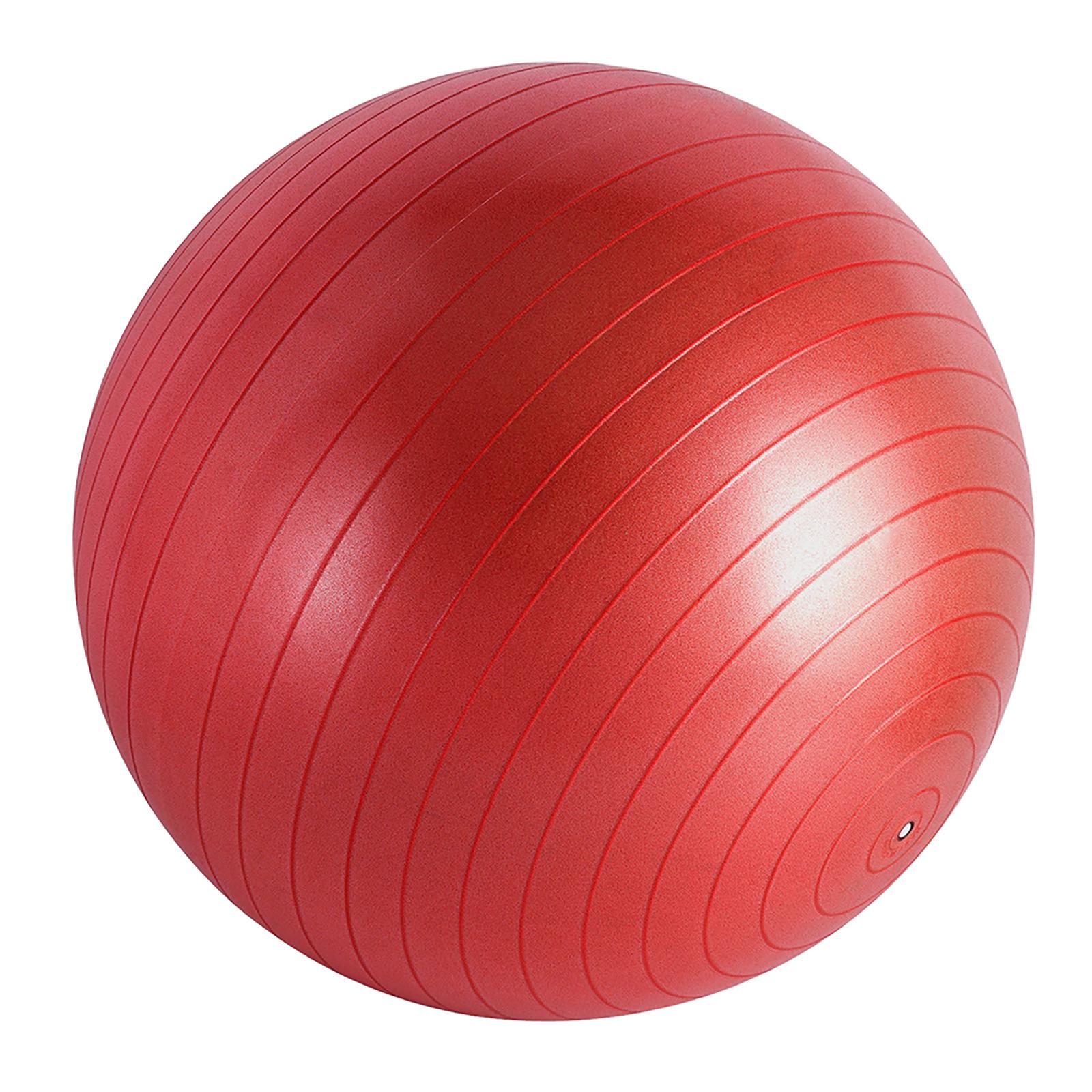 Yoga Ball Exercise Ball For Working Out Anti-Burst Balance Ball Chair Ball For Physical Therapy Home Gym Fitness 55cm red #1