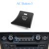 Car Dashboard Air Conditioner AC Button Key Venlitation Auto Knob Switch Cap For BMW X5 X6 E70 E71 E72 2007-2014 64119310445