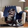 Horror Movie H-Hannibal Blanket For Sofa Office Bed Plane Travel Sleep Read Relax Camping Soft And Warm