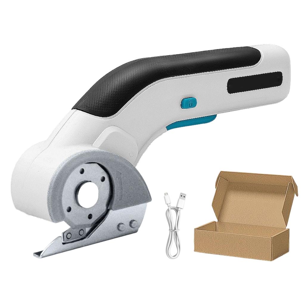 Cordless Electric Scissors Rechargeable Cloth Cutting Machine Sewing Shear Carpet Trimmer Carpet PVC Leather Cutting Tools