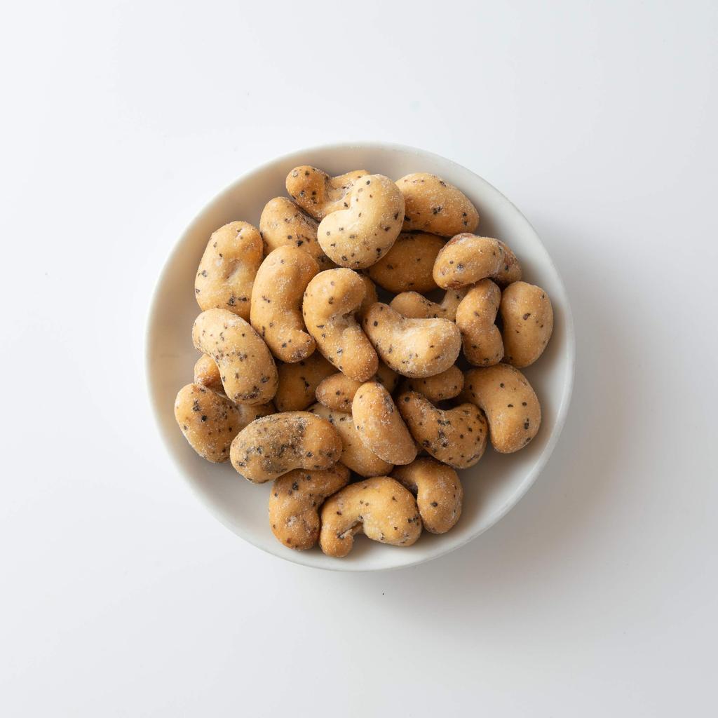 Yoshimatsu Black Pepper Cashew Nuts Commercial Use Autumn Taste Sweets Snacks Nuts Spicy Crunchy Texture (400g / Ziplock) (Spicy Kobo)