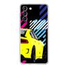 Custodia per Telefono Auto Sportiva JDM Tipo Aereo per Samsung Galaxy S22 S21 S20 FE Ultra 5G S10 S10E S9 S8 Plus Note 10 20 Cover Trasparente